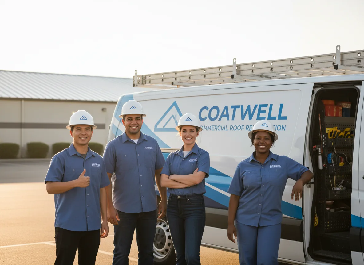 Commercial roof coating company in Dallas, PA